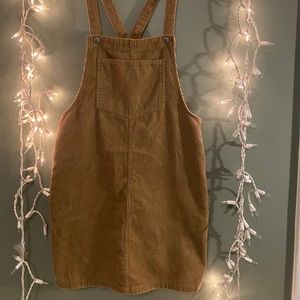 Courduroy Overall Dress